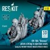 RESKIT RSF32-0079 OV-10A Bronco pilots sitting in ejection seats (2 pcs) (only for RESKIT RSU32-0060 & RSU32-0061) (3D Printed) 1/32